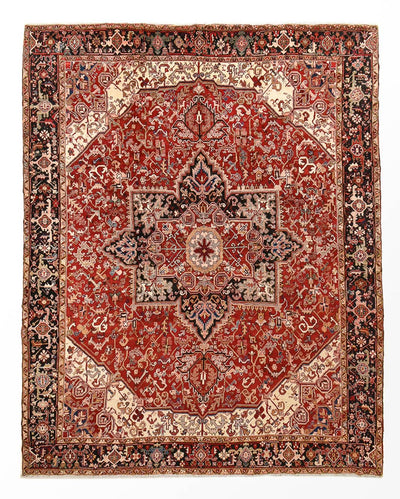 Heriz Tapijt 332x402cm - Perzisch tapijt