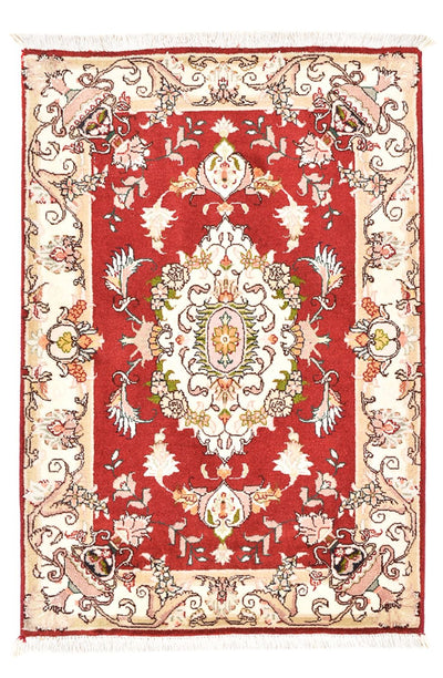 Tabriz - 50 Raj Tapijt 58x90cm - Perzisch tapijt