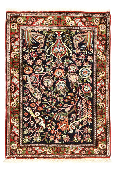 Qom Tapijt 55x79cm - Perzisch tapijt