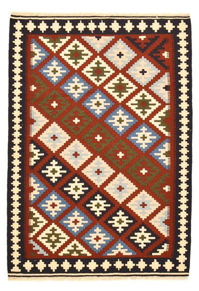 Kilim Fars 100x145cm - meerkleurig