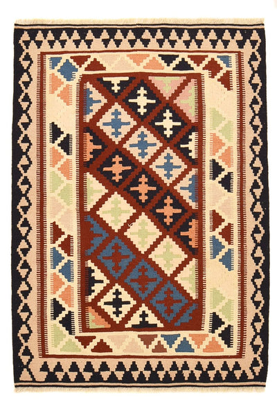 Kilim Fars 102x147cm - meerkleurig