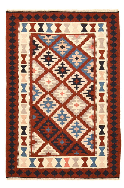 Kilim Fars 103x150cm - meerkleurig