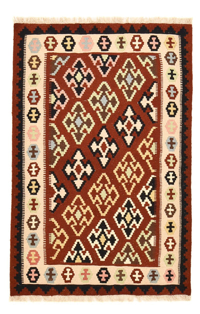 Kilim Fars 102x150cm - meerkleurig