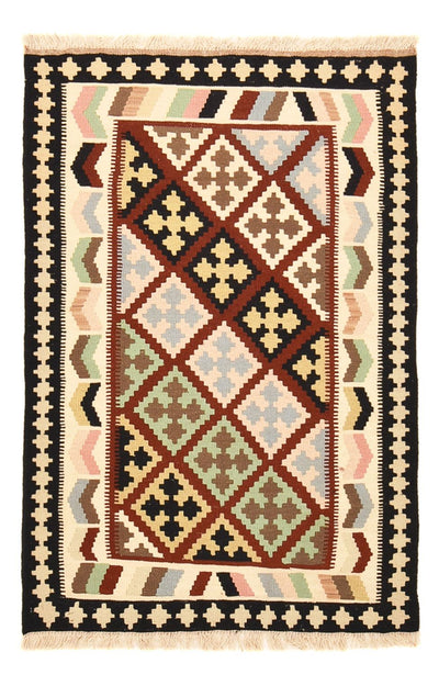 Kilim Fars 98x145cm - meerkleurig