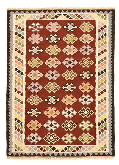 Kilim Fars 106x145cm - meerkleurig