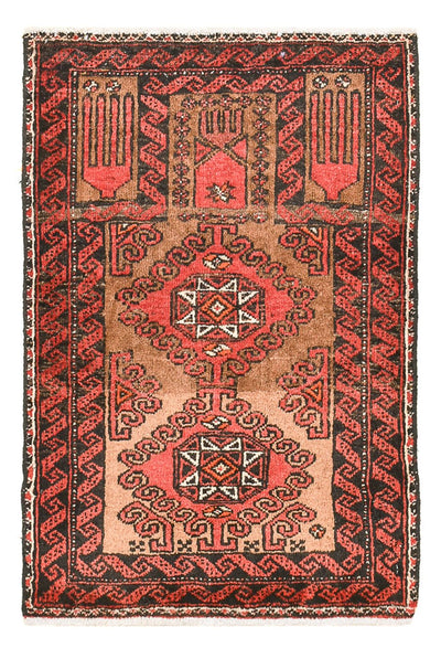 Hamadan Tapijt 52x74cm - Perzisch tapijt