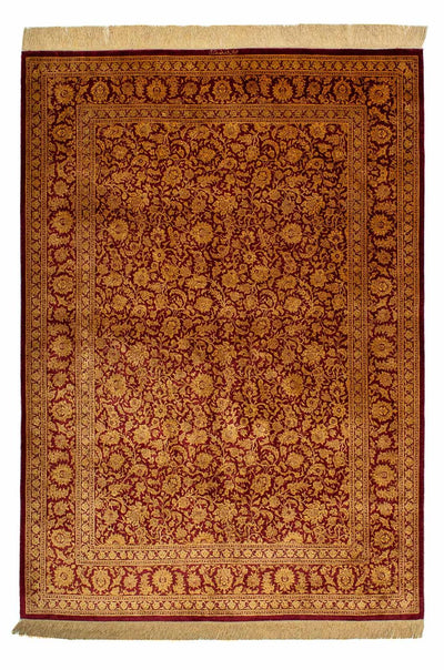 Qom zijde Tapijt 132x216cm - Perzisch tapijt