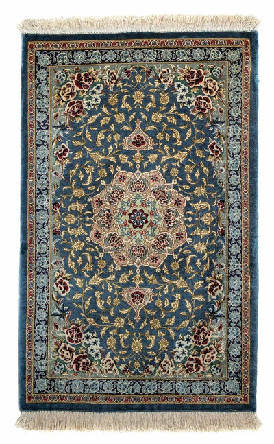 Qom Tapijt 55x80cm - Perzisch tapijt