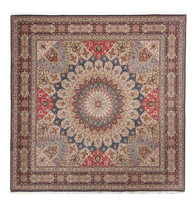 Tabriz - 50 Raj Tapijt 251x253cm - Perzisch tapijt