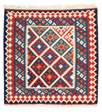 Kilim Fars 100x103cm - meerkleurig