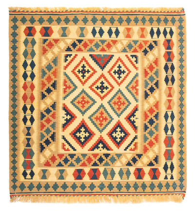 Kilim Fars 103x105cm - meerkleurig