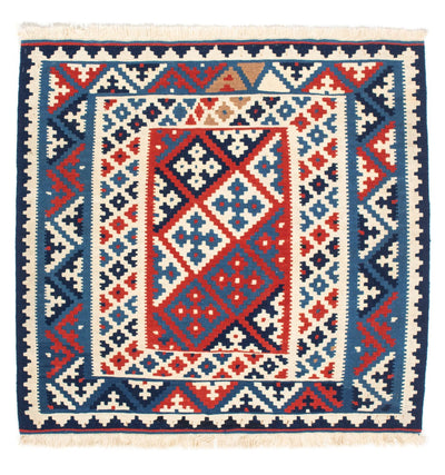 Kilim Fars 96x101cm - meerkleurig