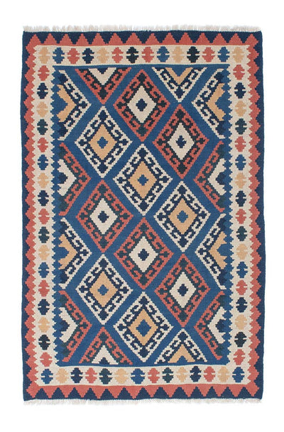 Kilim Fars 115x172cm - blauw