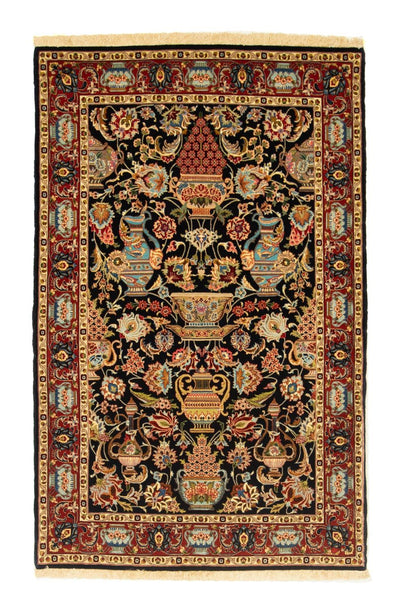 Qom Tapijt 102x158cm - Perzisch tapijt