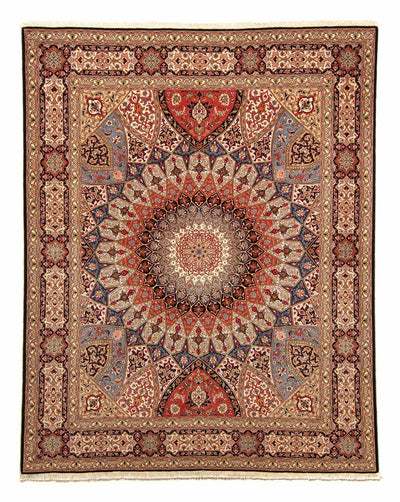 Tabriz - 50 Raj Tapijt 205x252cm - Perzisch tapijt