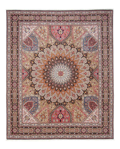 Tabriz - 50 Raj Tapijt 254x302cm - Perzisch tapijt