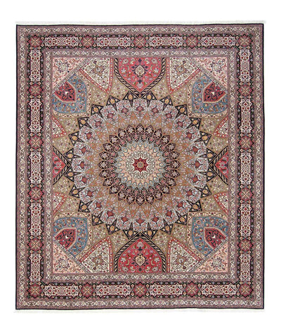 Tabriz - 50 Raj Tapijt 253x297cm - Perzisch tapijt