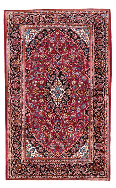 Kashan Tapijt 141x223cm - Perzisch tapijt