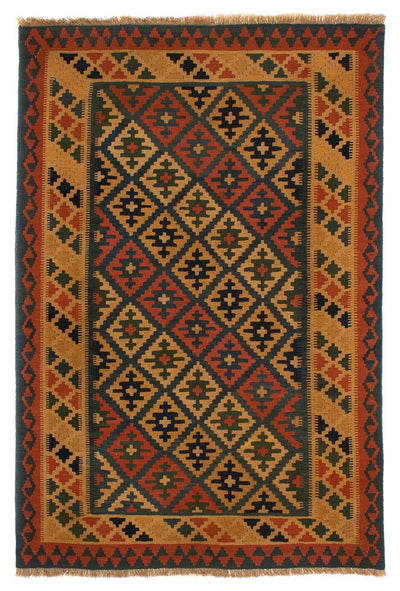 Kilim Fars 158x203cm - meerkleurig