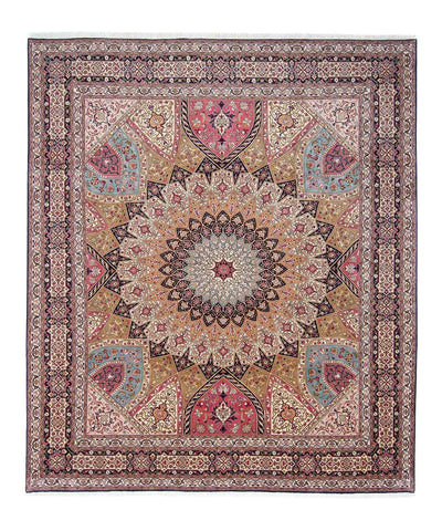 Tabriz - 50 Raj Tapijt 254x293cm - Perzisch tapijt