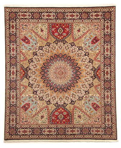 Tabriz - 50 Raj Tapijt 205x246cm - Perzisch tapijt