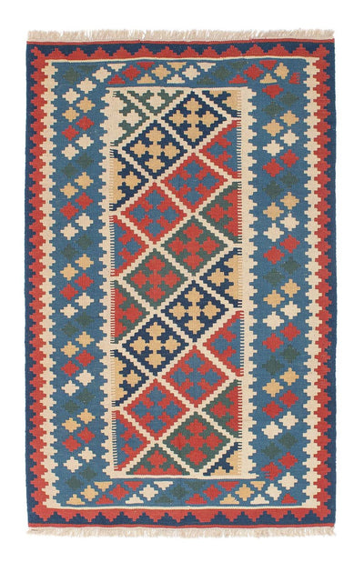 Kilim Fars 115x174cm - blauw