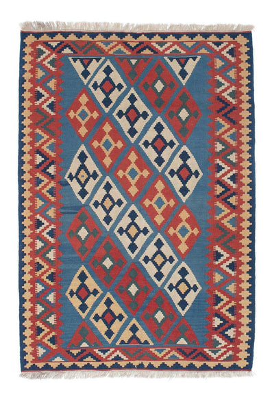 Kilim Fars 123x183cm - blauw