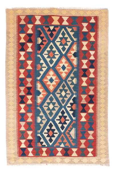 Kilim Fars 100x152cm - blauw