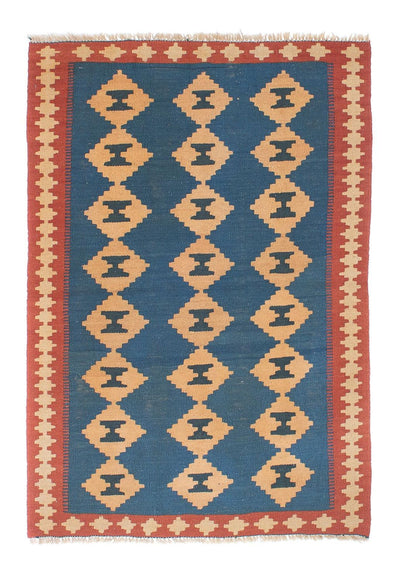 Kilim Fars 98x149cm - blauw