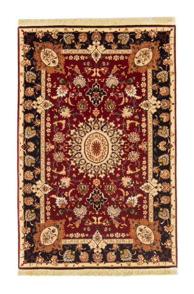 Tabriz - 50 Raj Tapijt 102x154cm - Perzisch tapijt