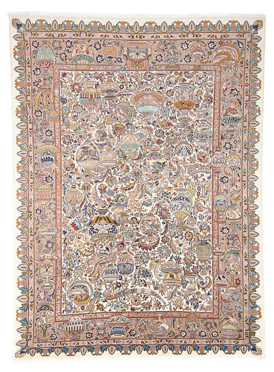 Kashmar Tapijt 298x396cm - Perzisch tapijt