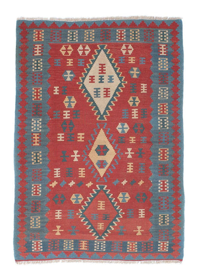 Kilim Fars 113x168cm - donkerrood