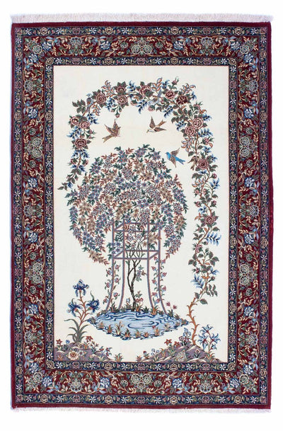 Qom Tapijt 135x202cm - Perzisch tapijt