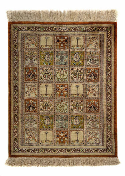 Qom Tapijt 53x65cm - Perzisch tapijt