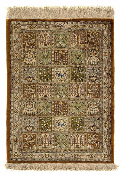Qom Tapijt 57x77cm - Perzisch tapijt