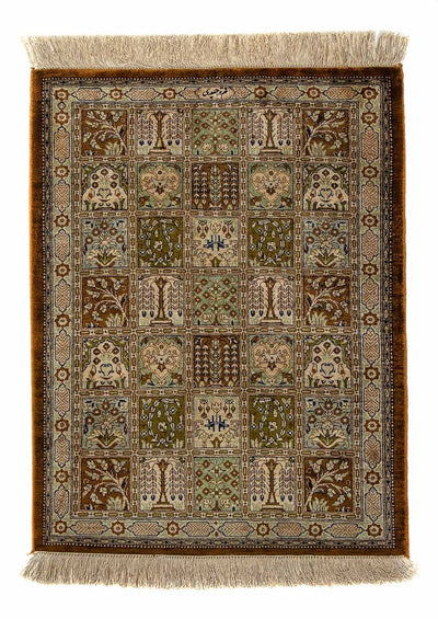 Qom Tapijt 55x73cm - Perzisch tapijt