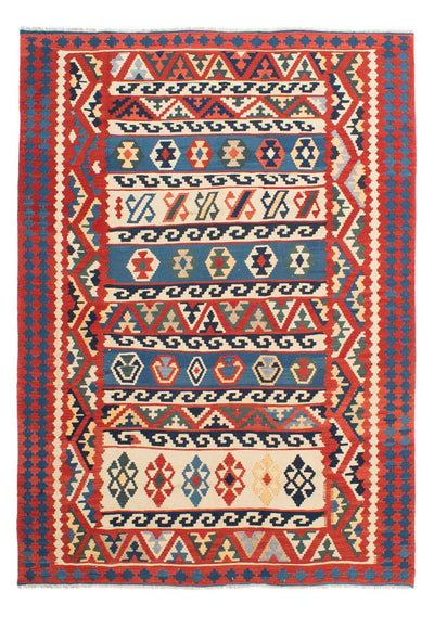 Kilim Fars Tapijt 193x263cm - meerkleurig