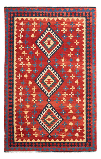 Kilim Fars Tapijt 204x314cm - rood