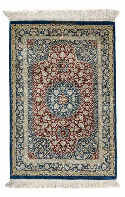Qom Tapijt 61x92cm - Perzisch tapijt