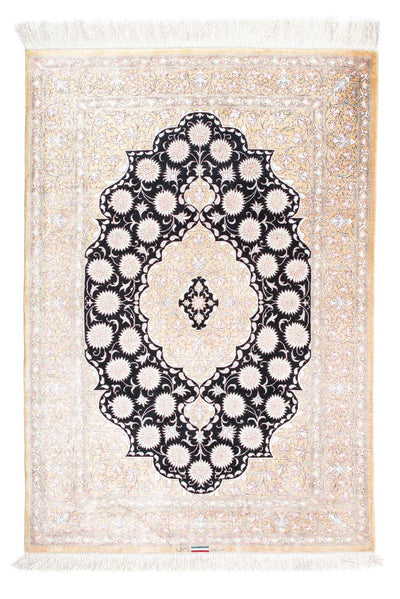 Qom Tapijt 77x113cm - Perzisch tapijt