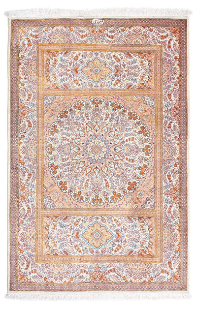 Qom Tapijt 78x122cm - Perzisch tapijt