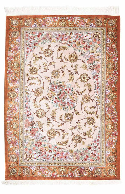 Qom Tapijt 80x123cm - Perzisch tapijt