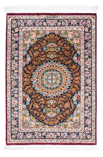 Qom Tapijt 79x119cm - Perzisch tapijt