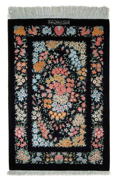 Qom Tapijt 60x89cm - Perzisch tapijt