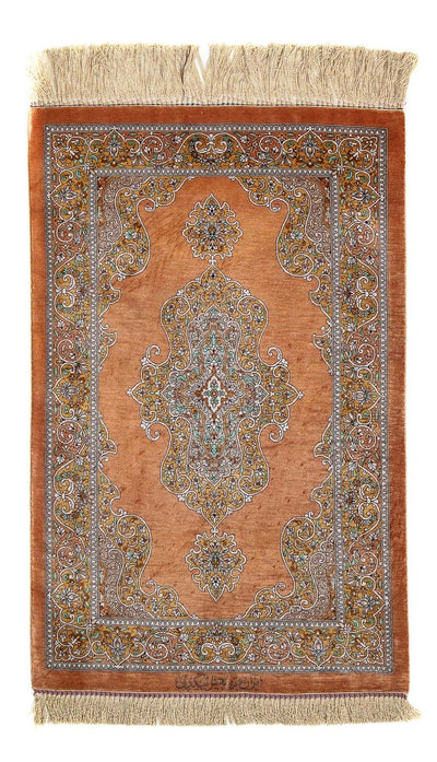 Qom Tapijt 59x96cm - Perzisch tapijt