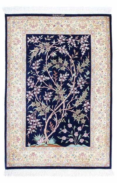 Qom Tapijt 80x119cm - Perzisch tapijt