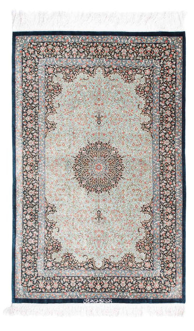 Qom Tapijt 77x121cm - Perzisch tapijt