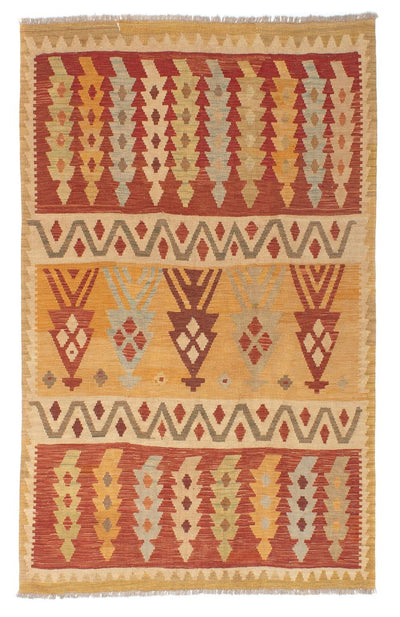 Kilim Fars 146x195cm - meerkleurig