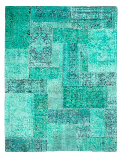 Patchwork tapijt 231x297cm - Perserteppich Wollteppich