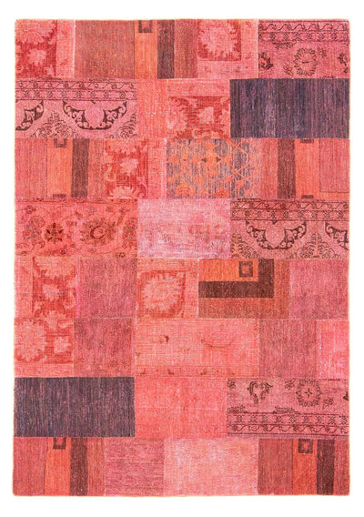 Patchwork tapijt 166x237cm - Perserteppich Wollteppich